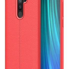 Xiaomi Redmi Note 8 Pro Kılıf Auto Focus Kapak - Kırmızı-(5796)