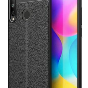 Huawei P40 Lite E Kılıf Auto Focus Kapak - Siyah-(5796)