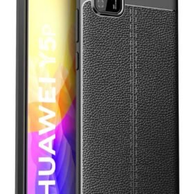 Huawei Y5P Kılıf Auto Focus Kapak - Siyah-(5796)