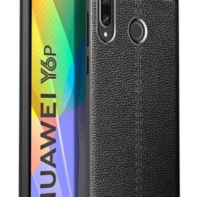 Huawei Y6P Kılıf Auto Focus Kapak - Siyah-(5796)
