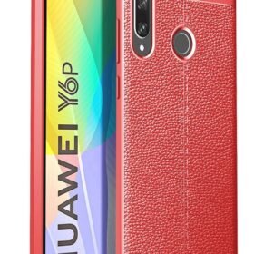 Huawei Y6P Kılıf Auto Focus Kapak - Kırmızı-(5796)