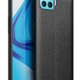 Oppo Reno 4 Lite Kılıf Auto Focus Kapak - Siyah-(5796)