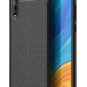 Huawei P Smart S Kılıf Auto Focus Kapak - Siyah-(5796)