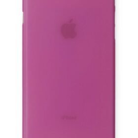 iPhone 8 Plus Kılıf PP Ultra İnce Kapak - Pembe-(5796)