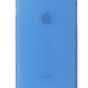 iPhone 8 Plus Kılıf PP Ultra İnce Kapak - Mavi-(5796)