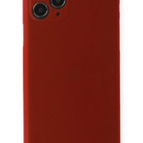 iPhone 11 Pro Kılıf PP Ultra İnce Kapak - Kırmızı-(5796)