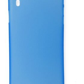 iPhone XR Kılıf PP Ultra İnce Kapak - Mavi-(5796)