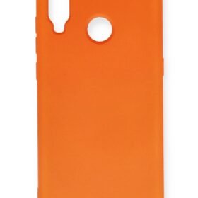 General Mobile GM 10 Kılıf Nano içi Kadife Silikon - Turuncu-(5796)