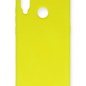 General Mobile GM 10 Kılıf Nano içi Kadife Silikon - Sarı-(5796)