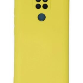 General Mobile GM 20 Kılıf Nano içi Kadife Silikon - Sarı-(5796)