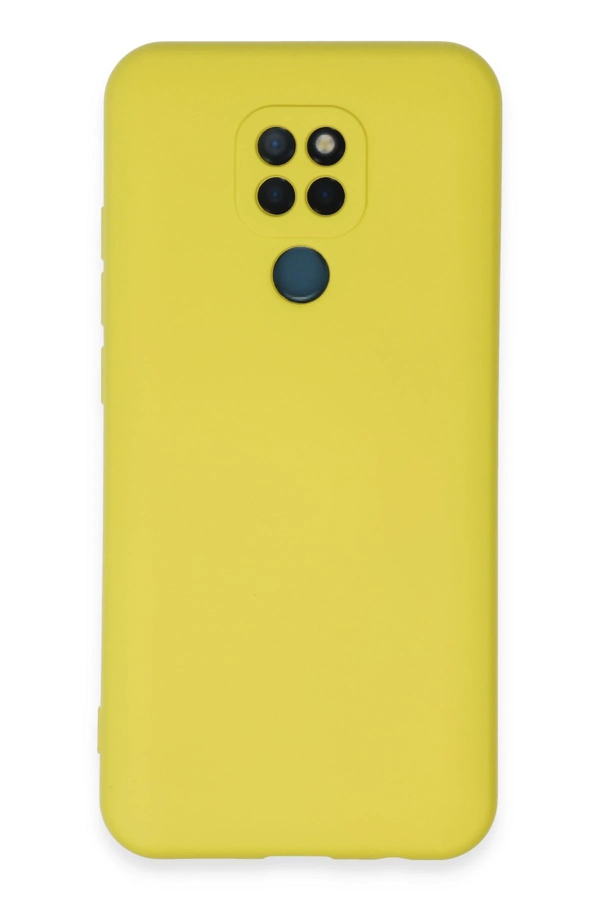 General Mobile GM 20 Kılıf Nano içi Kadife Silikon - Sarı-(5796)