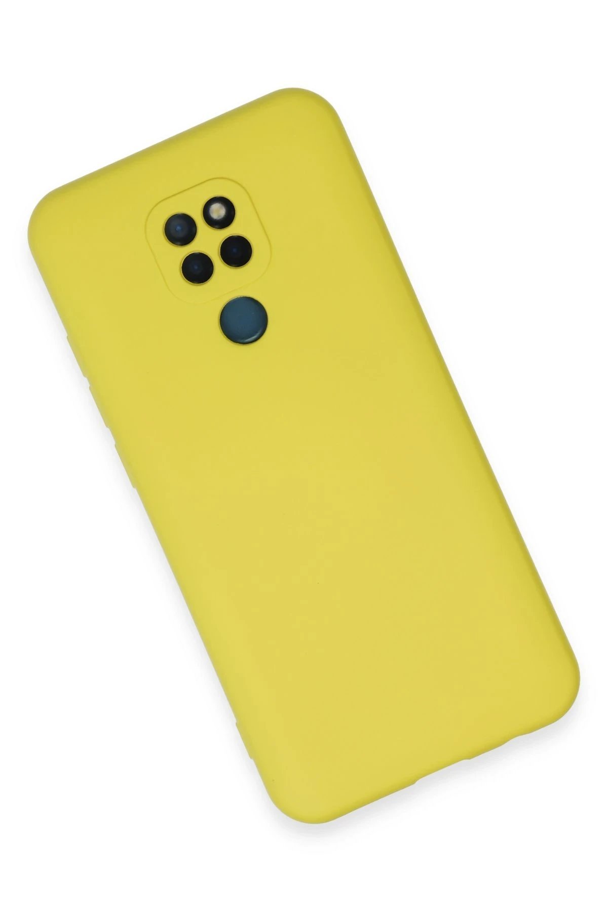 General Mobile GM 20 Kılıf Nano içi Kadife Silikon - Sarı-(5796) - Görsel 3