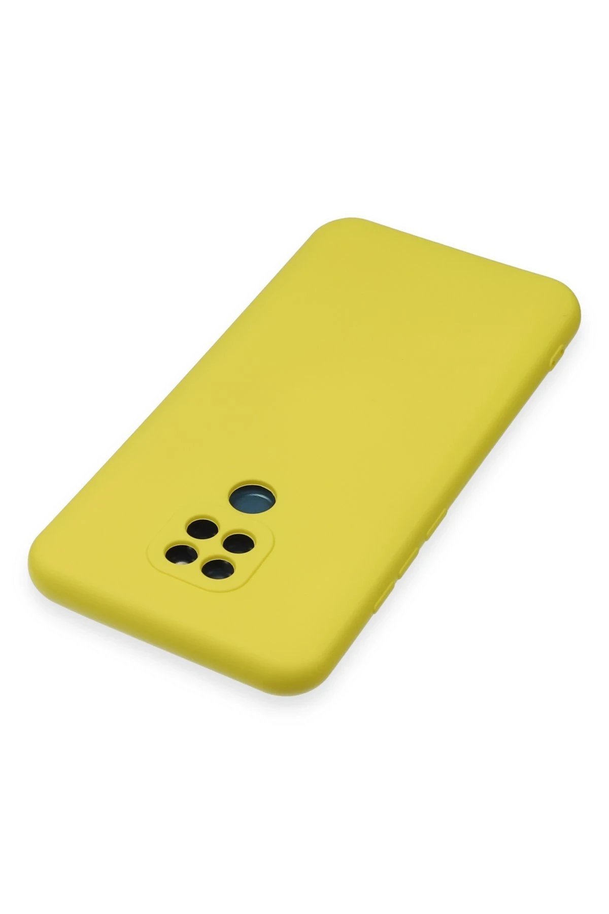 General Mobile GM 20 Kılıf Nano içi Kadife Silikon - Sarı-(5796) - Görsel 4