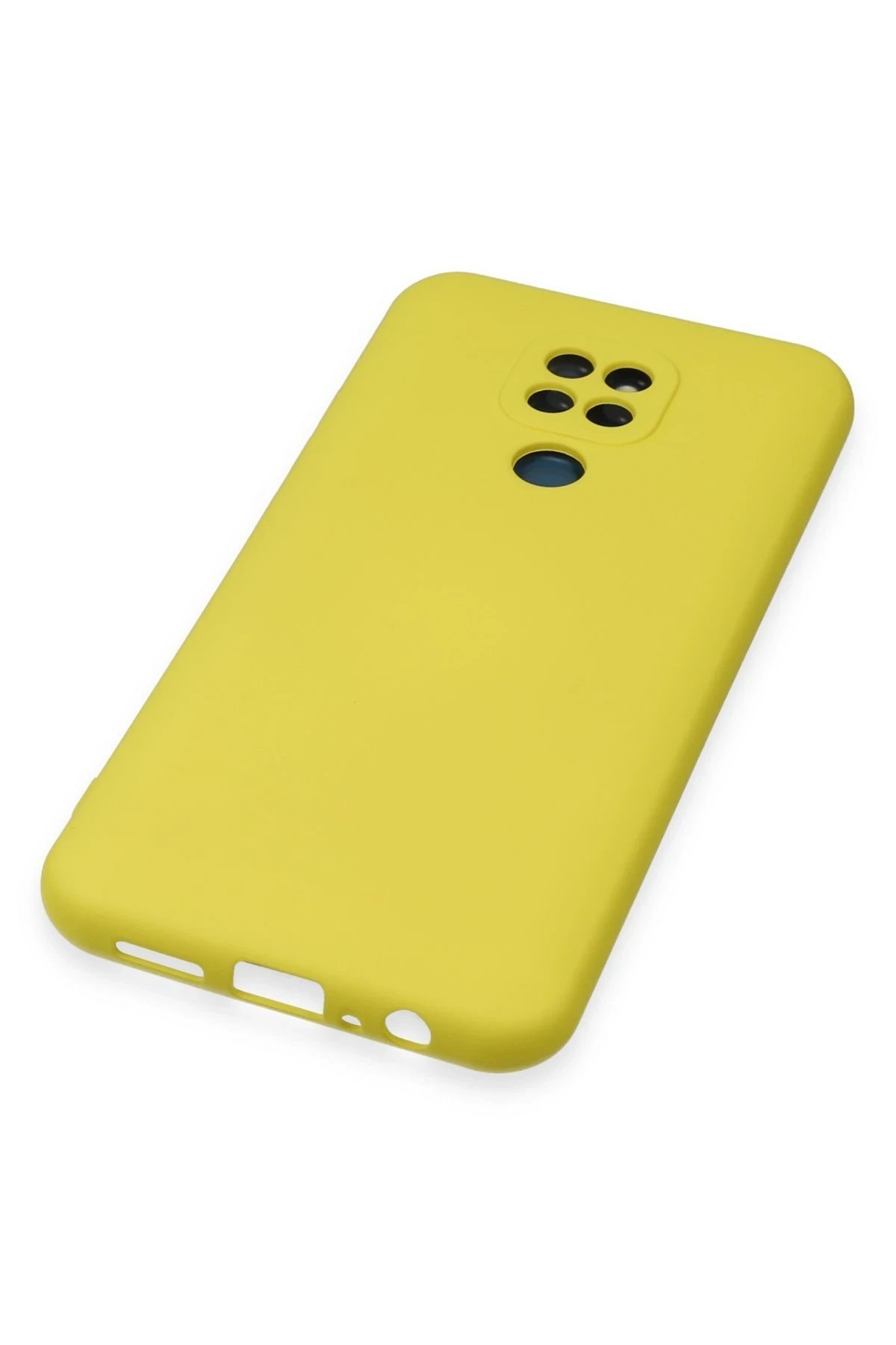 General Mobile GM 20 Kılıf Nano içi Kadife Silikon - Sarı-(5796) - Görsel 5