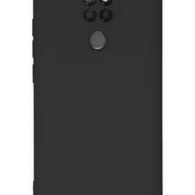 General Mobile GM 20 Kılıf Nano içi Kadife Silikon - Siyah-(5796)