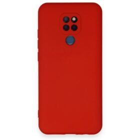 General Mobile GM 20 Kılıf Nano içi Kadife Silikon - Kırmızı-(5796)