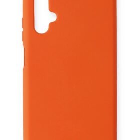 Huawei Honor 20 Kılıf Nano içi Kadife Silikon - Turuncu-(5796)