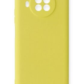 Xiaomi Mi 10T Lite Kılıf Nano içi Kadife Silikon - Sarı-(5796)