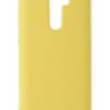 Xiaomi Redmi Note 8 Pro Kılıf Nano içi Kadife Silikon - Sarı-(5796)
