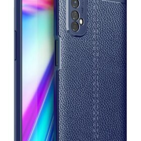 Realme 7 Kılıf Auto Focus Kapak - Lacivert-(5796)