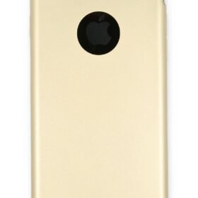 iPhone 7 Kılıf First Silikon - Gold-(5796)