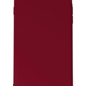 iPhone 7 Plus Kılıf First Silikon - Bordo-(5796)