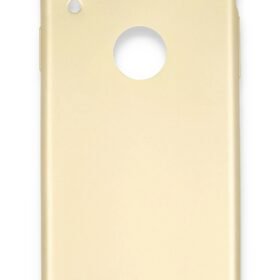 iPhone XR Kılıf First Silikon - Gold-(5796)