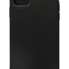 iPhone 11 Pro Max Kılıf First Silikon - Siyah-(5796)