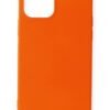 iPhone 12 Mini Kılıf First Silikon - Turuncu-(5796)