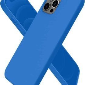 iPhone 12 Pro Kılıf First Silikon - Mavi-(5796)