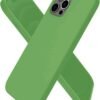iPhone 12 Pro Kılıf First Silikon - Yeşil-(5796)