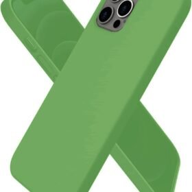 iPhone 12 Pro Kılıf First Silikon - Yeşil-(5796)