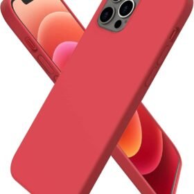 iPhone 12 Pro Kılıf First Silikon - Kırmızı-(5796)