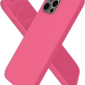 iPhone 12 Pro Kılıf First Silikon - Pembe-(5796)