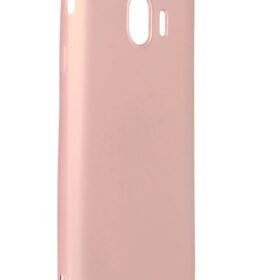 Samsung Galaxy J4 Kılıf First Silikon - Rose Gold-(5796)