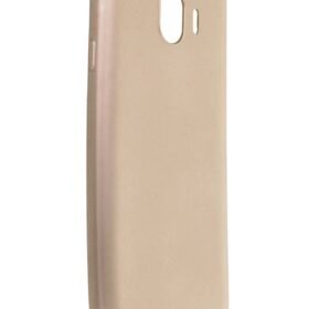 Samsung Galaxy J4 Kılıf First Silikon - Gold-(5796)