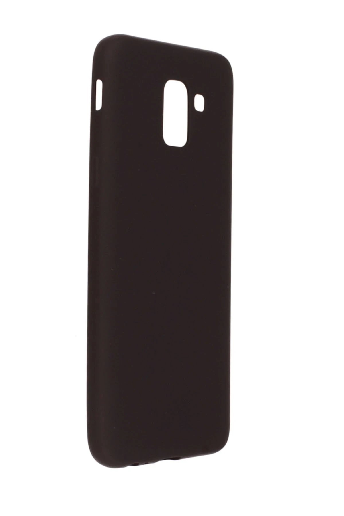 Samsung Galaxy J6 Kılıf First Silikon - Siyah-(5796)