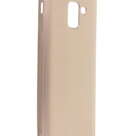Samsung Galaxy J6 Kılıf First Silikon - Gold-(5796)