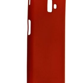 Samsung Galaxy J6 Plus Kılıf First Silikon - Bordo-(5796)