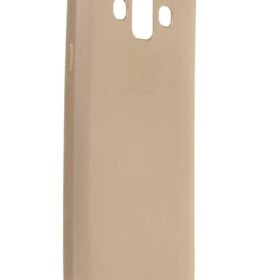 Samsung Galaxy J7 Duo Kılıf First Silikon - Gold-(5796)