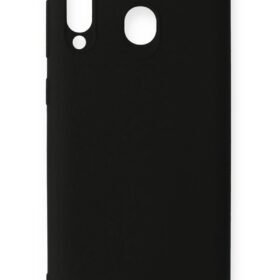 Samsung Galaxy M30 Kılıf First Silikon - Siyah-(5796)