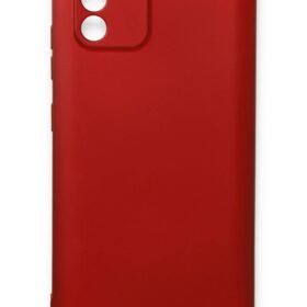 Samsung Galaxy A91 / S10 Lite Kılıf First Silikon - Bordo-(5796)