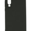 Huawei P30 Kılıf First Silikon - Siyah-(5796)