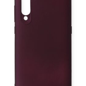 Xiaomi Mi 9 Kılıf First Silikon - Mürdüm-(5796)