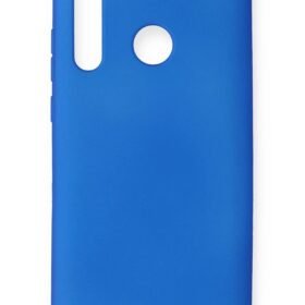 Huawei Honor 20 Lite Kılıf First Silikon - Mavi-(5796)