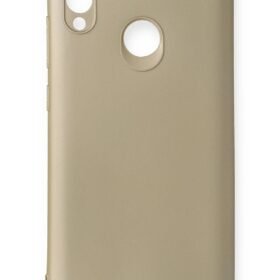 Huawei Honor 8C Kılıf First Silikon - Gold-(5796)