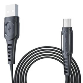 DC01 Süper Hızlı Micro USB Kablo 1M 2.4A - Siyah-(5796)