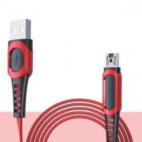 DC24 Micro USB Kablo 1.2M 4A - Kırmızı-(5796)