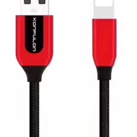 S51 Lightning Kablo iphone Uyumlu 1M 3A - Kırmızı-(5796)