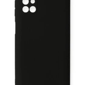 Samsung Galaxy M31S Kılıf First Silikon - Siyah-(5796)